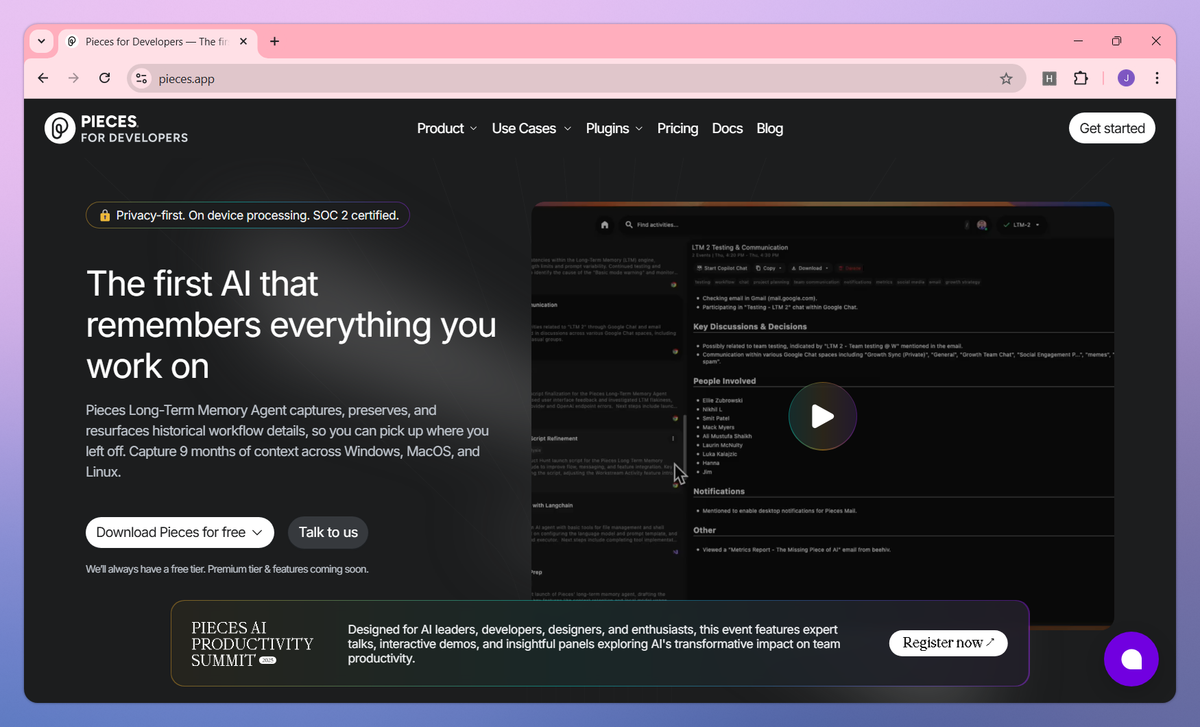 Pieces for Developers screenshot #1