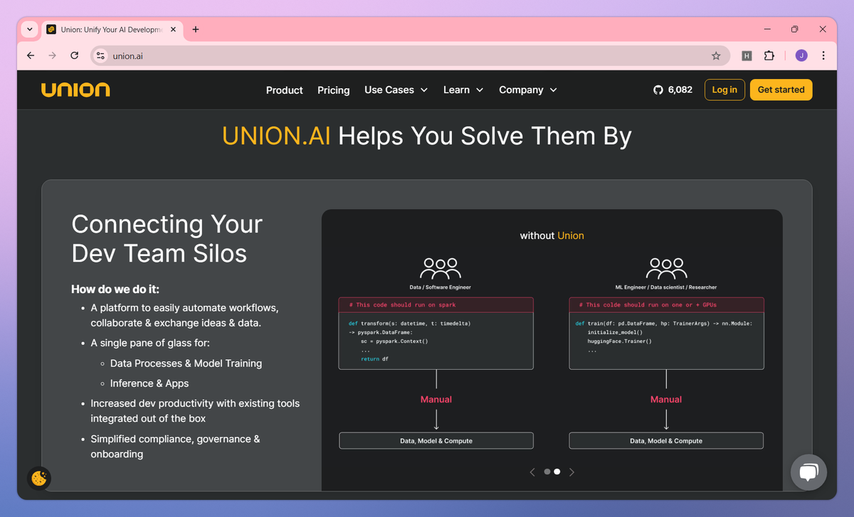 Union.ai screenshot #2