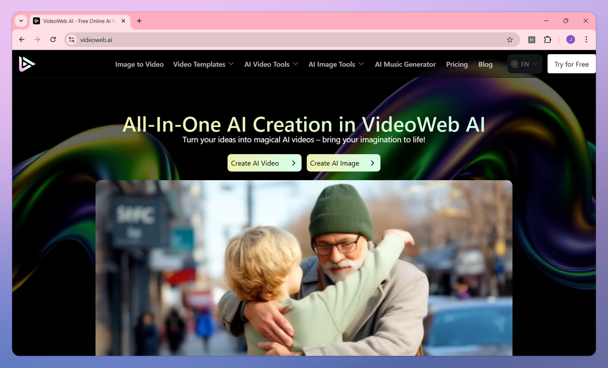 VideoWeb AI screenshot #1