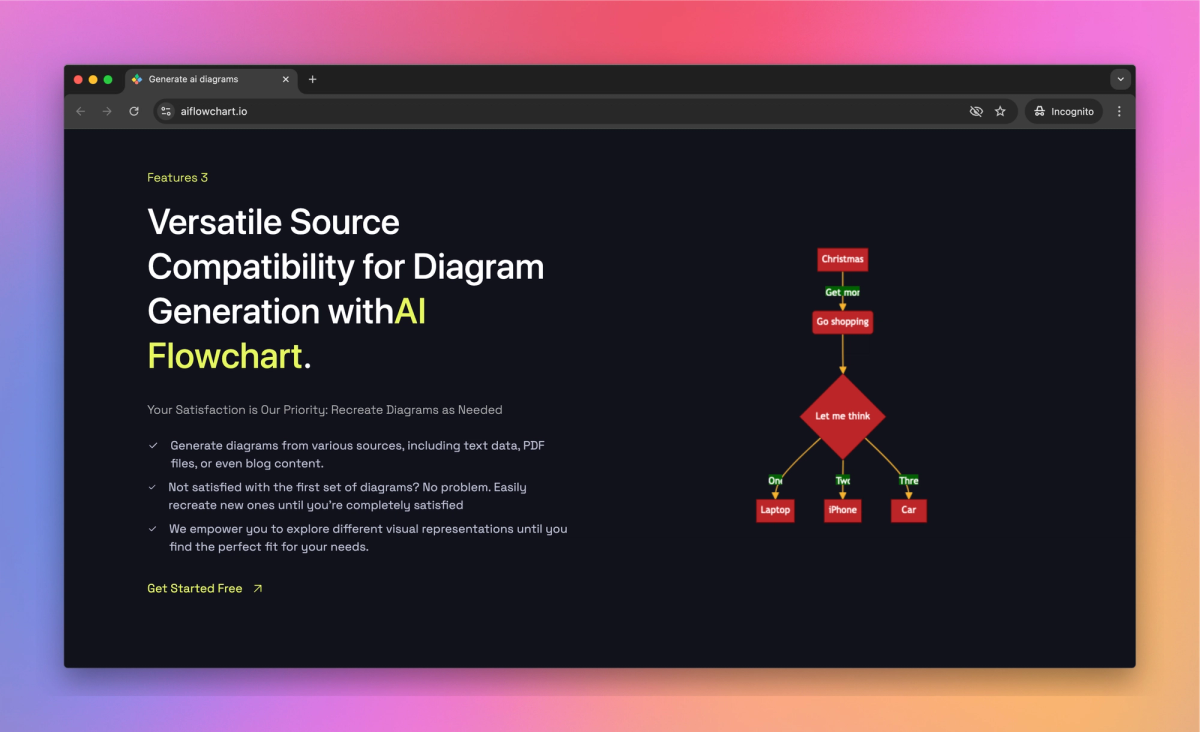 AI Flowchart screenshot #2