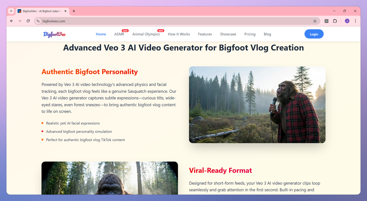 BigfootVeo screenshot #2