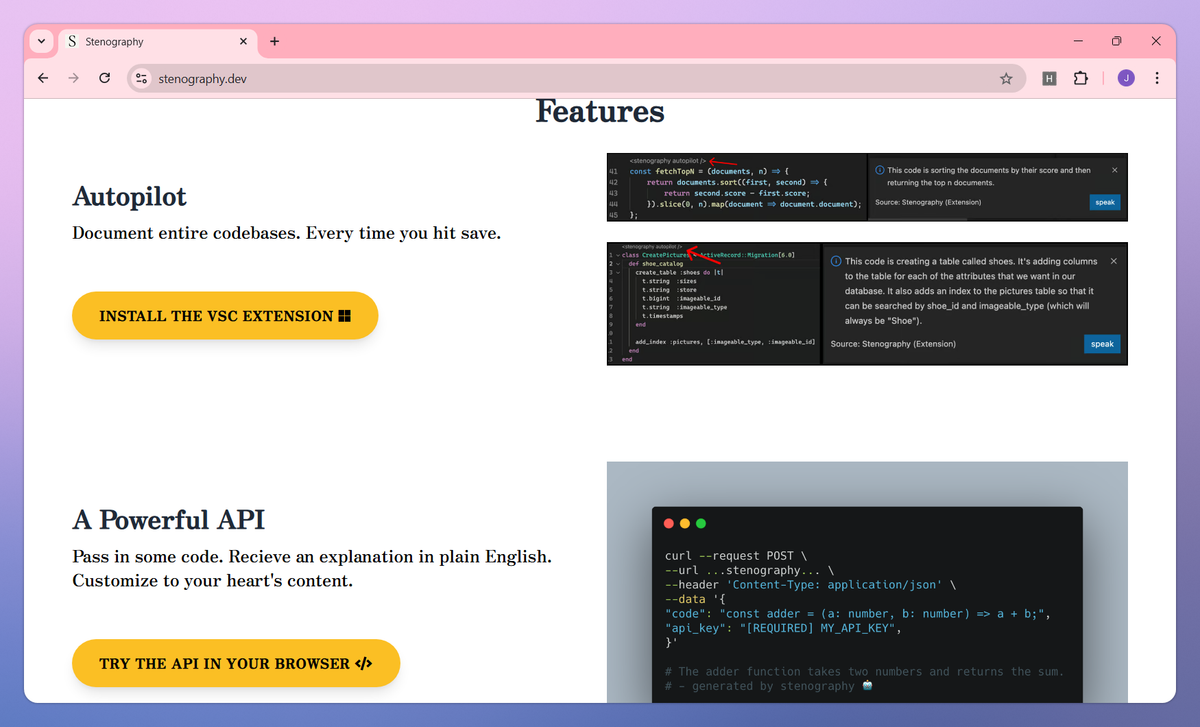 Stenography screenshot #2