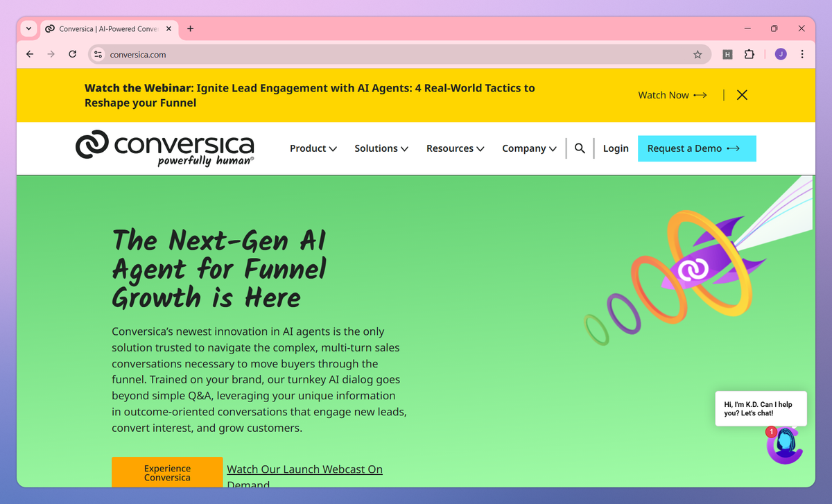 Conversica screenshot #1