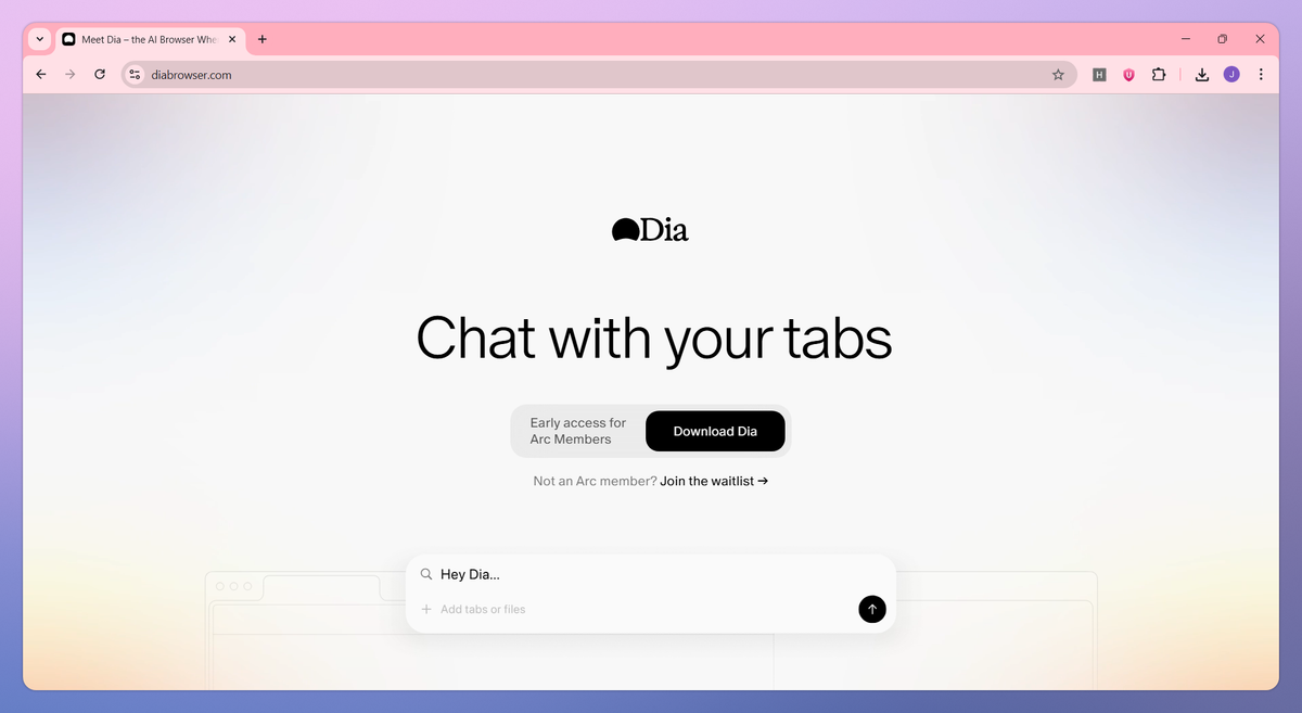 Dia screenshot #1