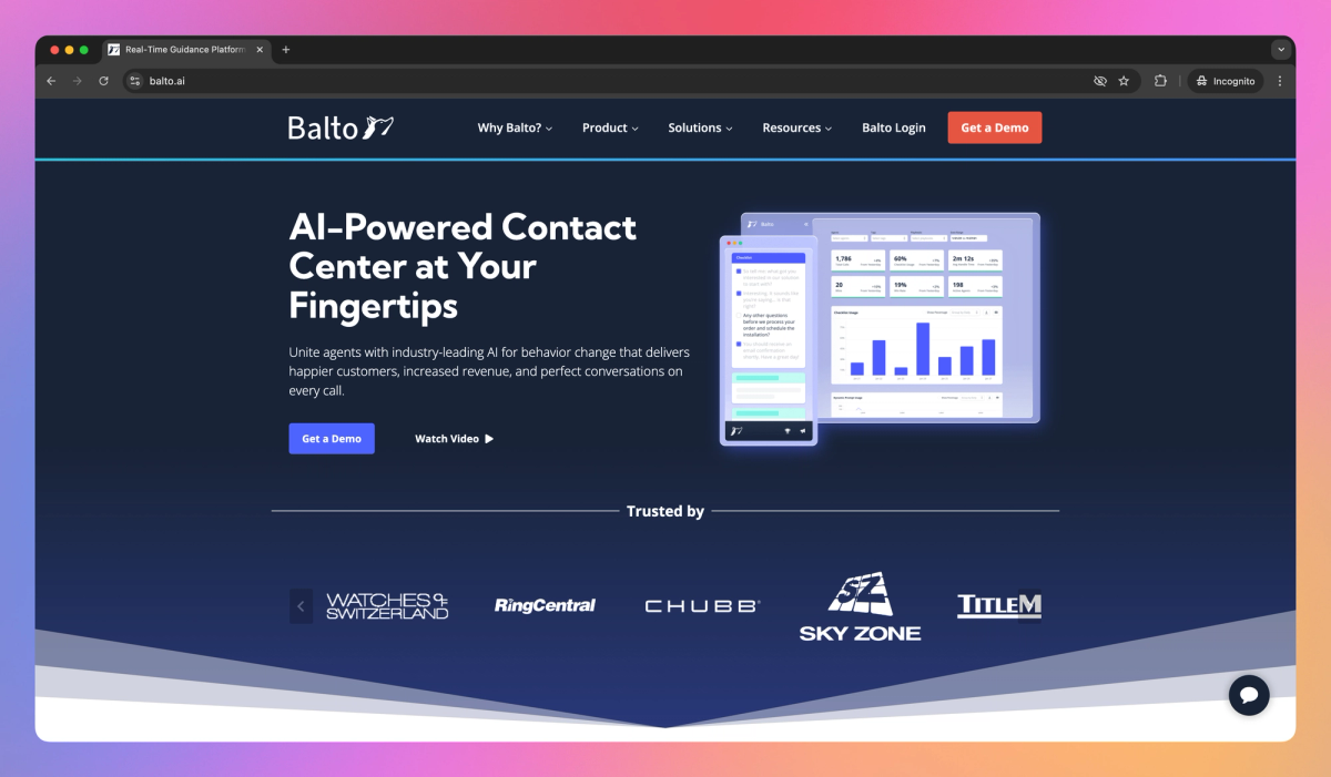 Balto.ai screenshot #1