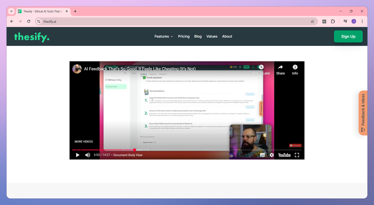 Thesify screenshot #3