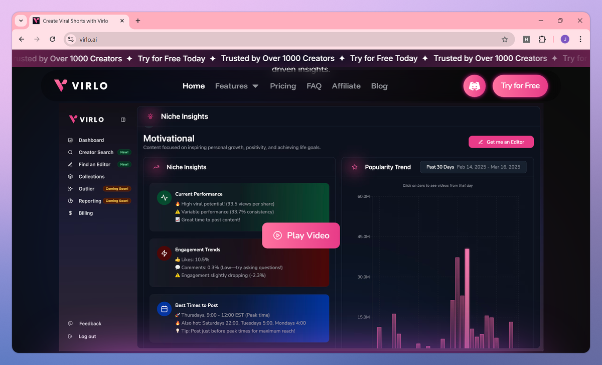 Virlo screenshot #2