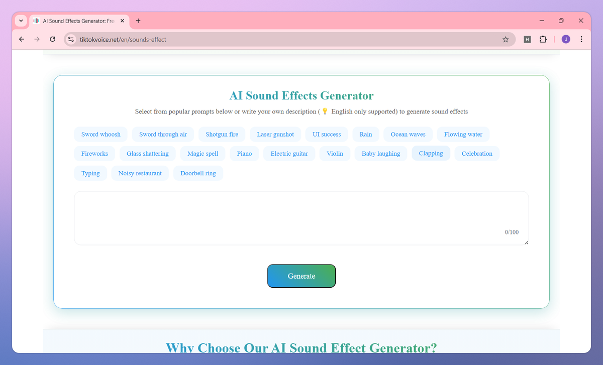 TikTok Voice Generator screenshot #3