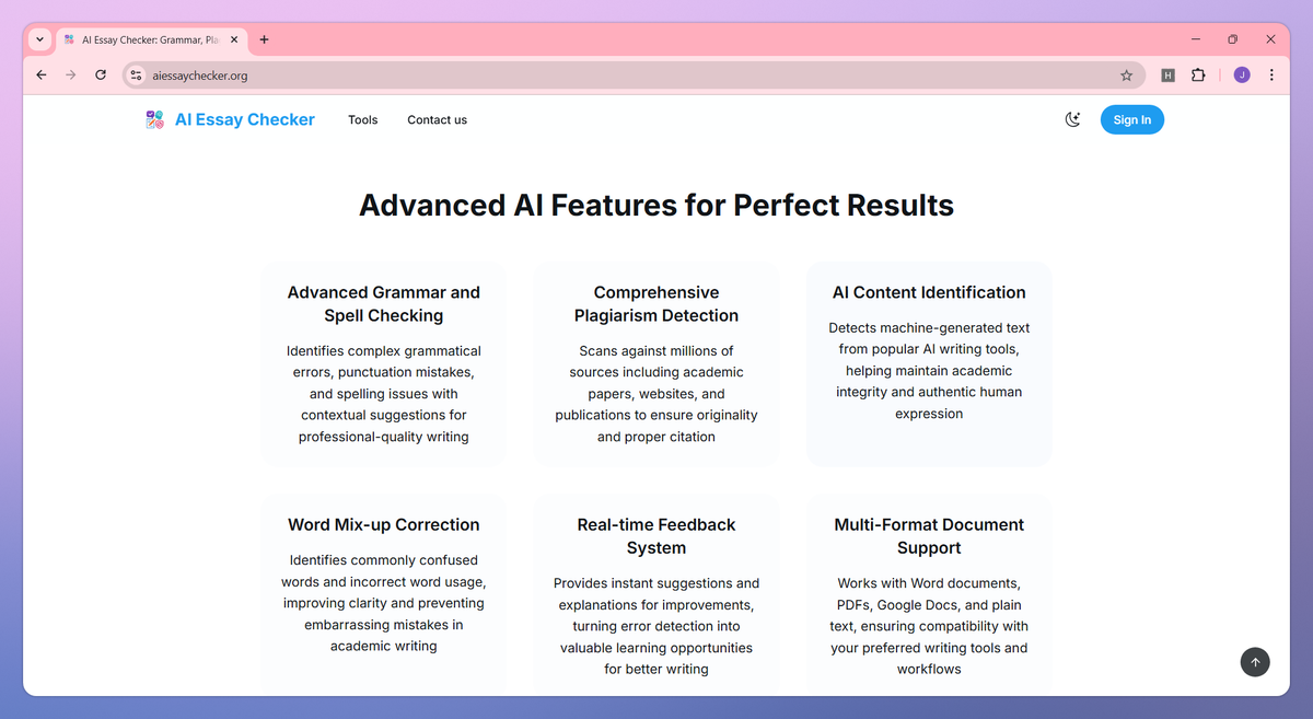 AI Essay Checker screenshot #2
