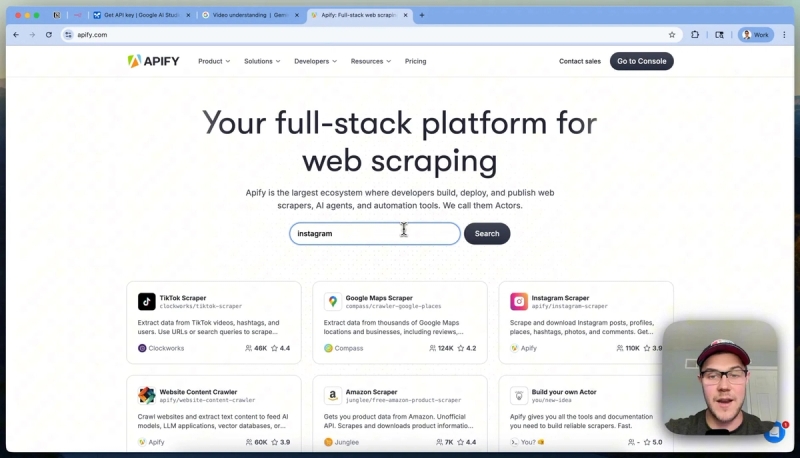 Apify platform overview