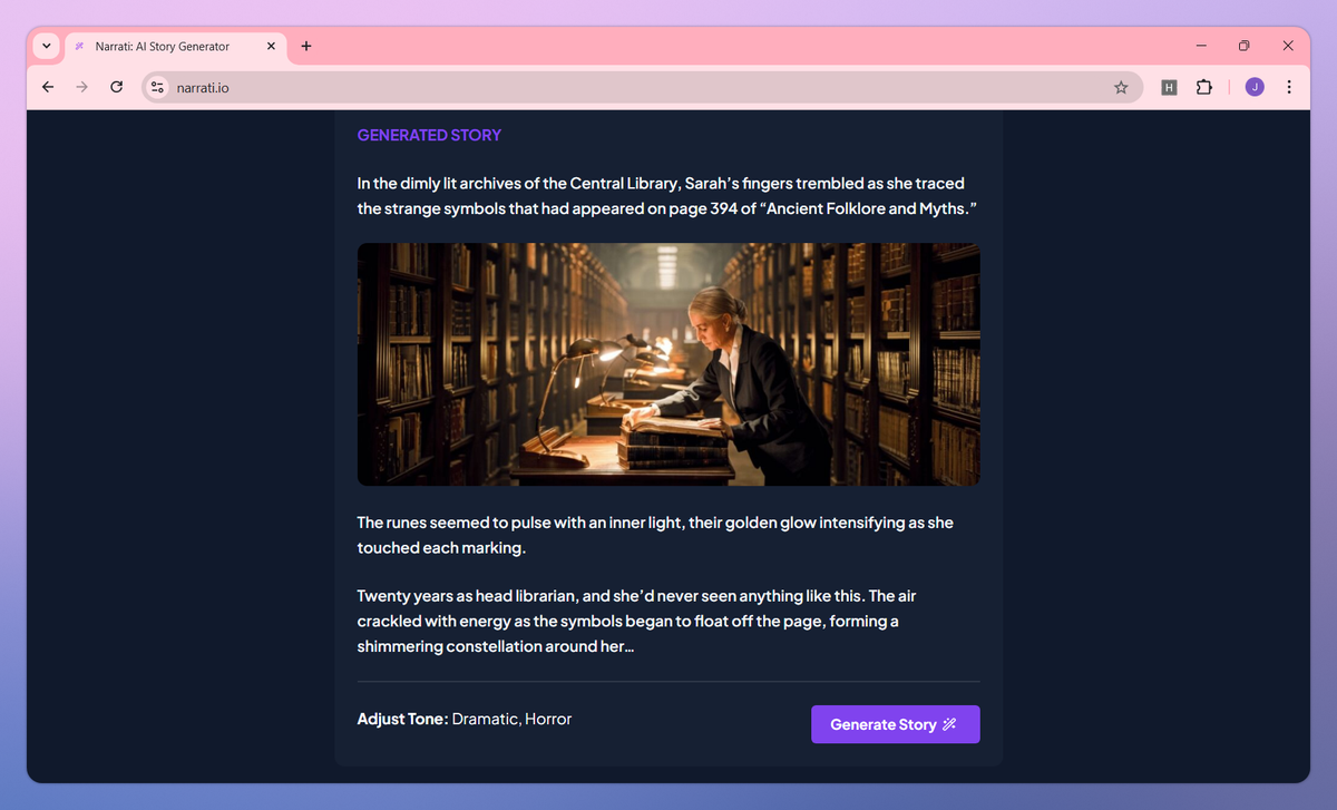 Narrati screenshot #2