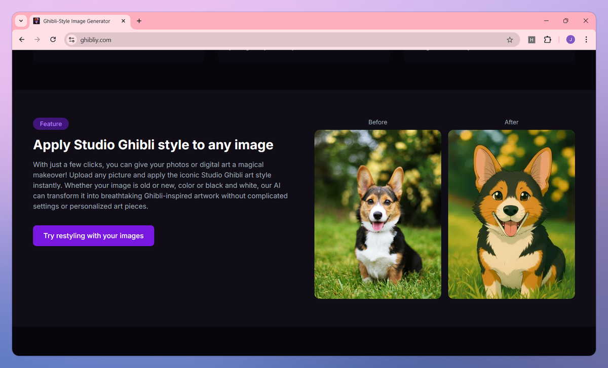 Ghibliy screenshot #2