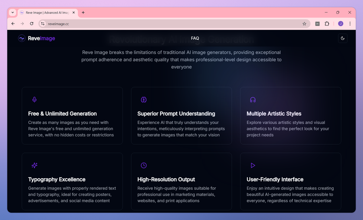 Reve Image screenshot #2