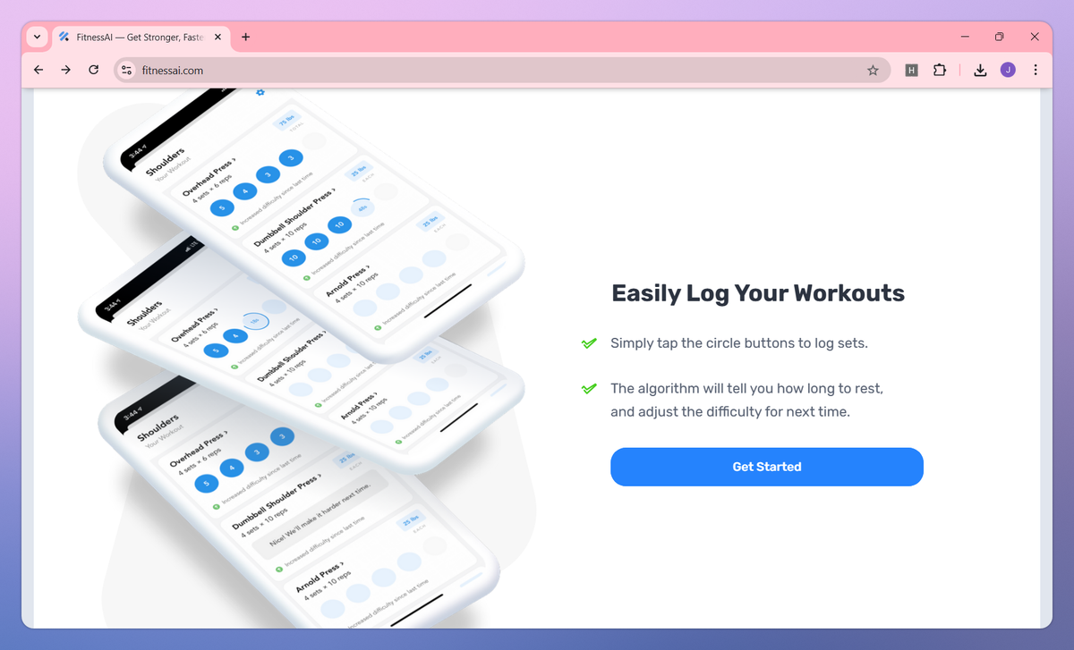 FitnessAI screenshot #3