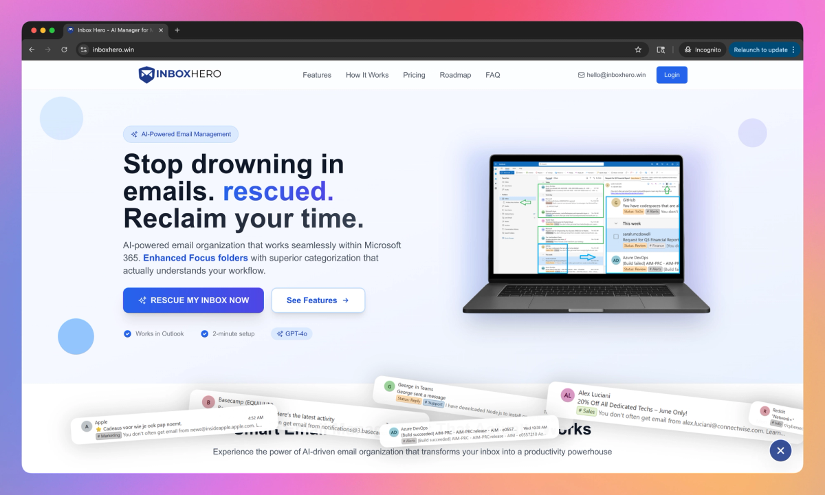 Inbox Hero screenshot #1