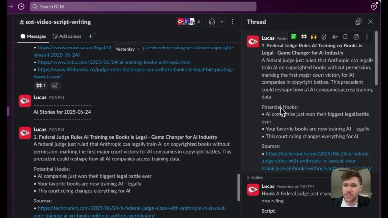 Final short form video scripts