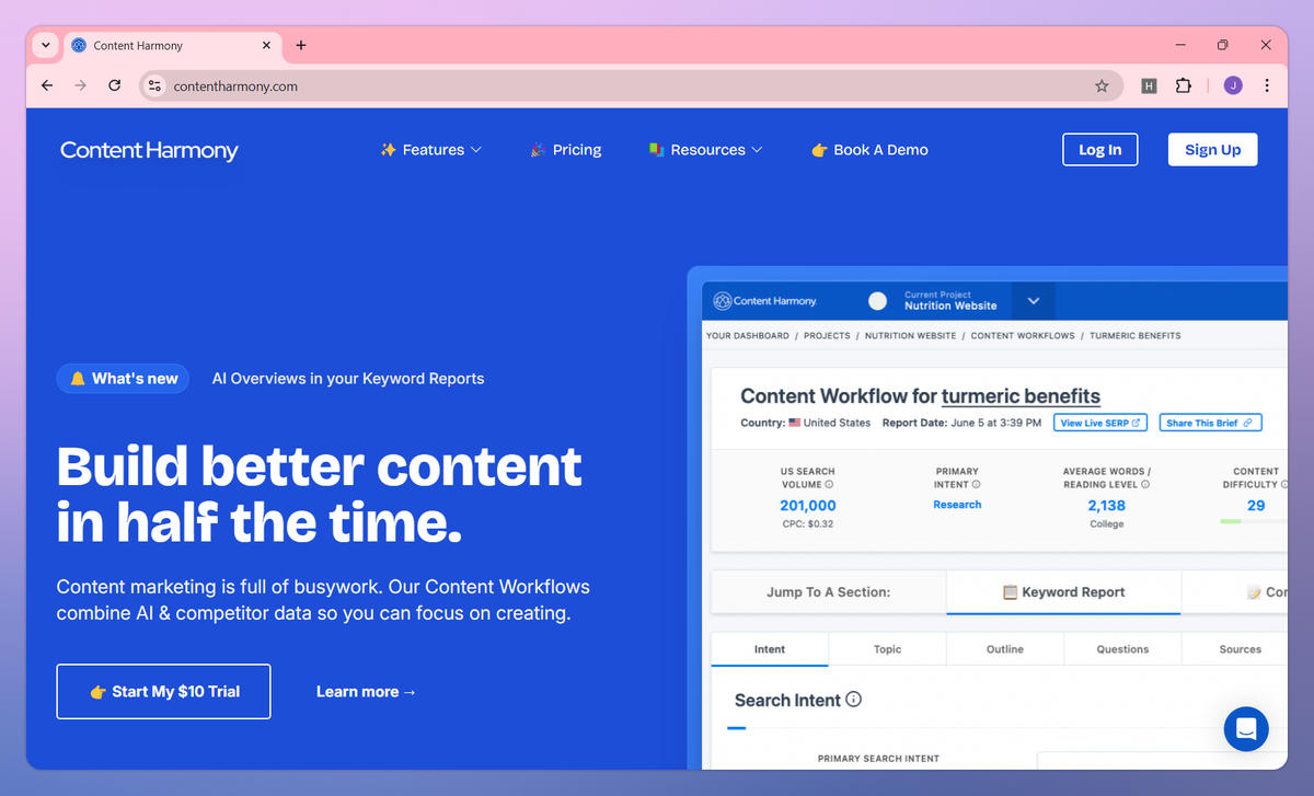 Content Harmony screenshot #1