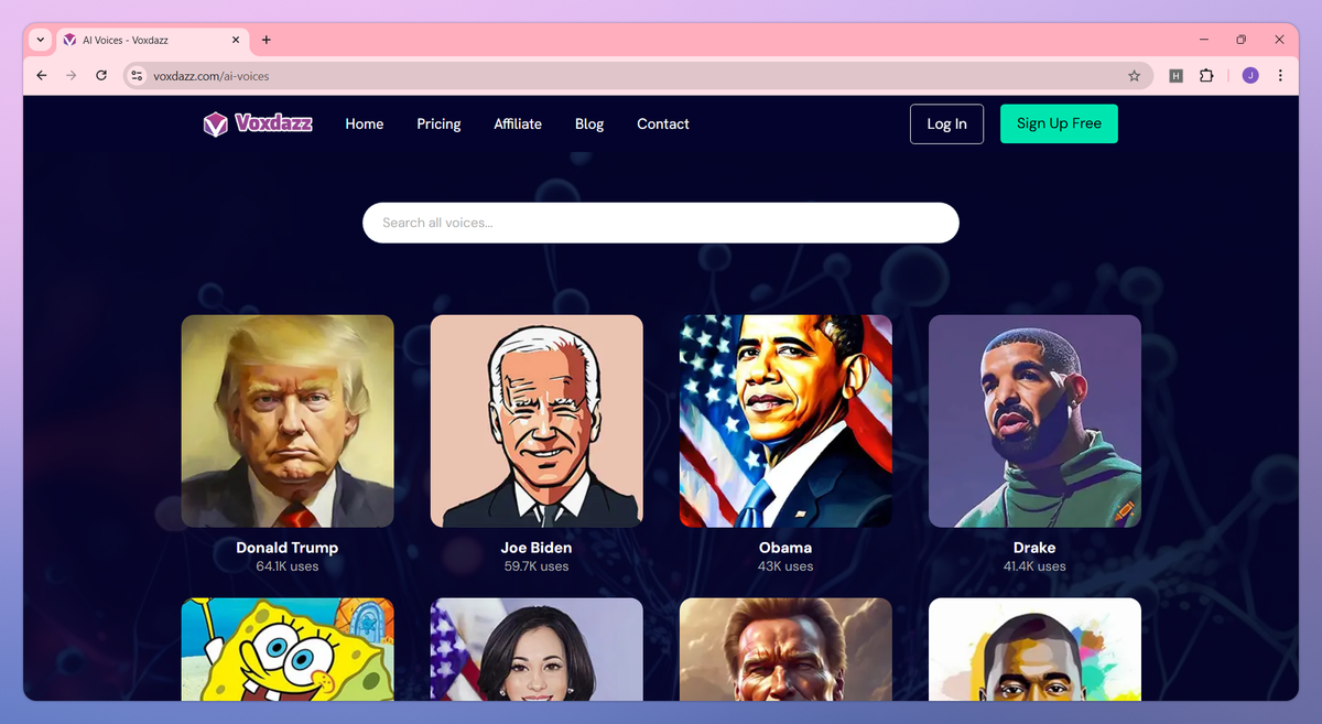 Voxdazz screenshot #2