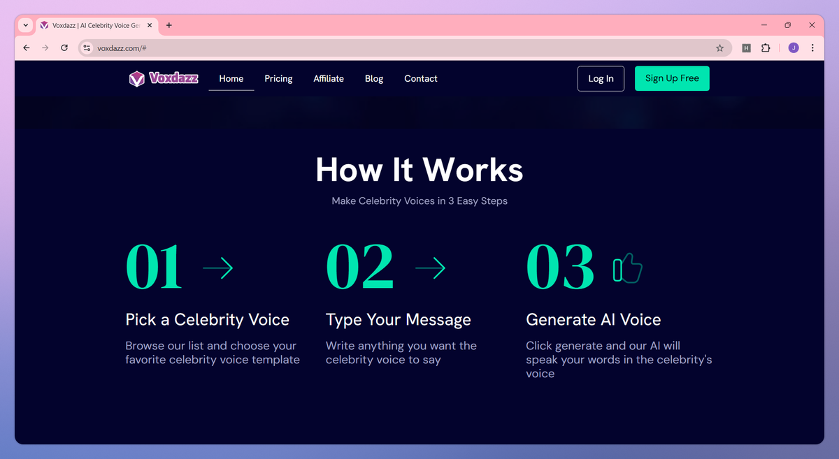 Voxdazz screenshot #3