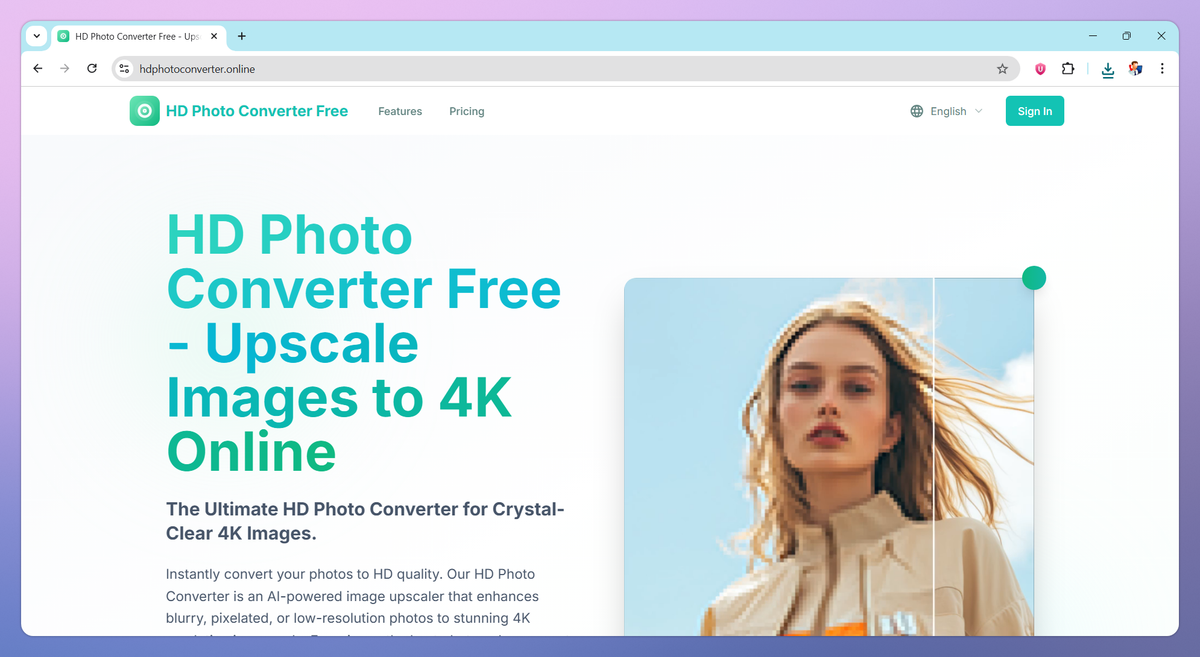HD Photo Converter screenshot #1