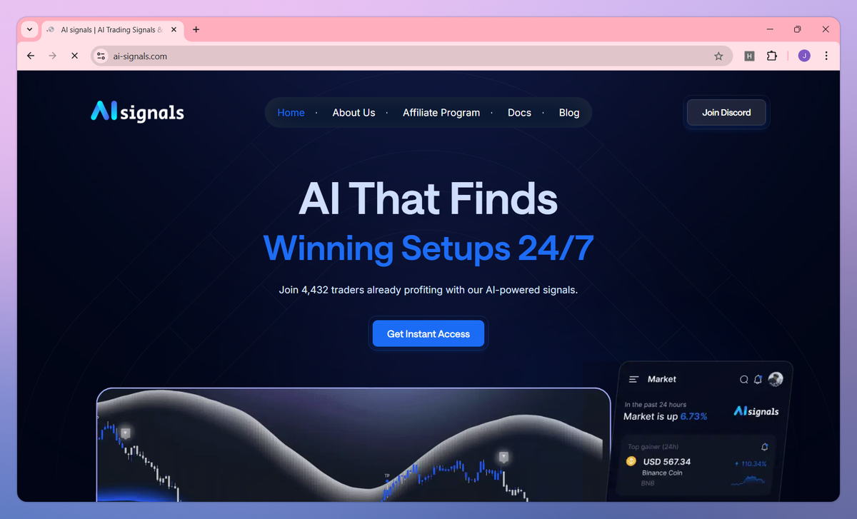 AI Signals screenshot #1