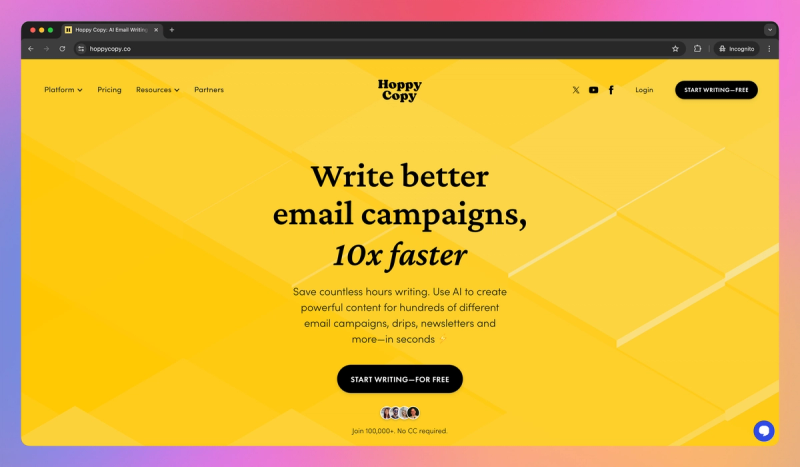 HoppyCopy product screenshot