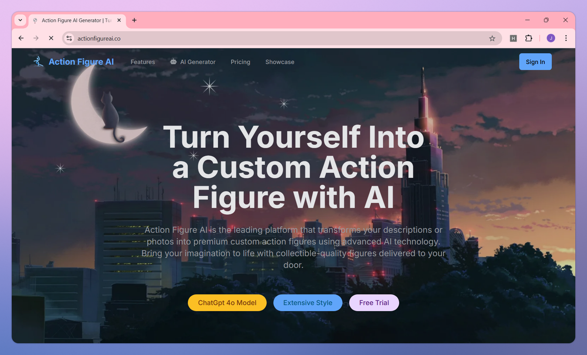 Action Figure AI screenshot #1