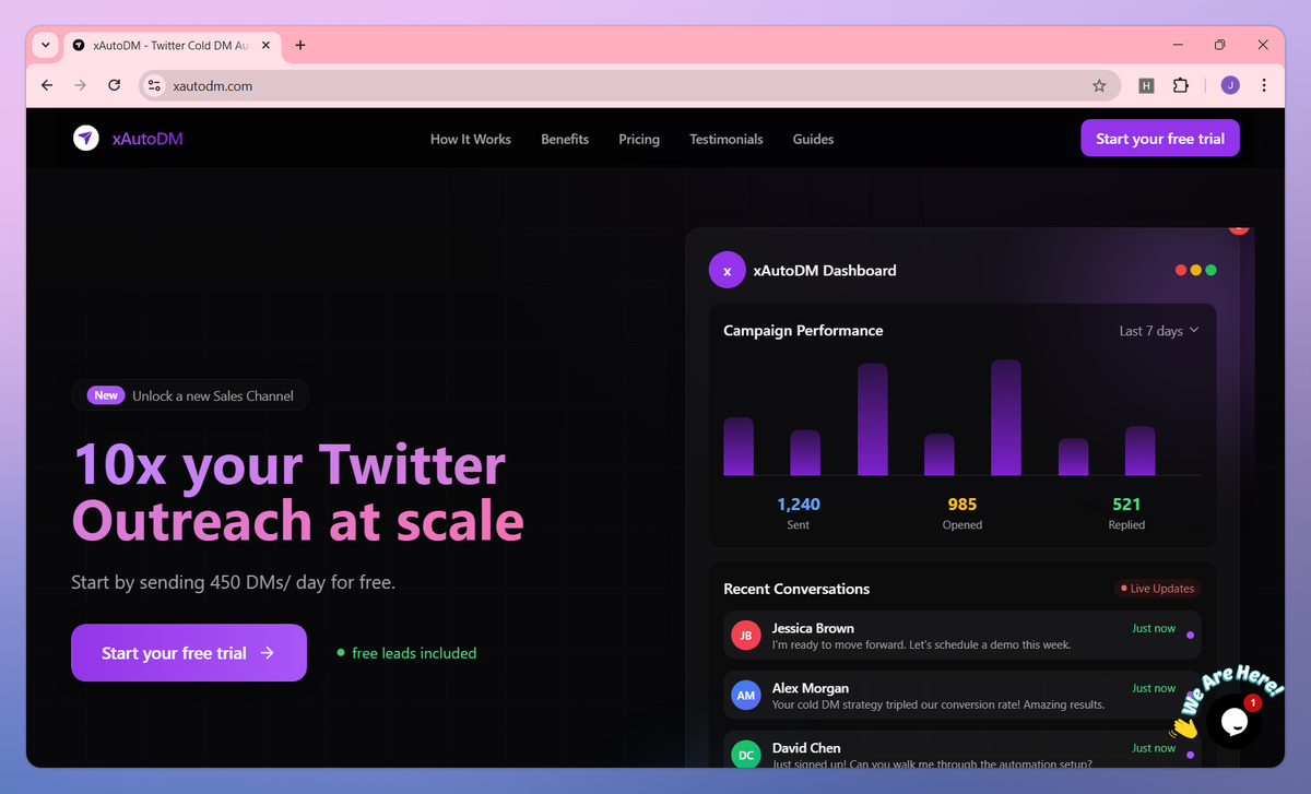 xAutoDM screenshot #1