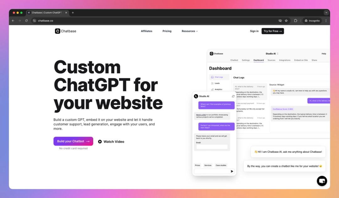Chatbase Chatbase Features, Pricing, and Alternatives | AI Tools
