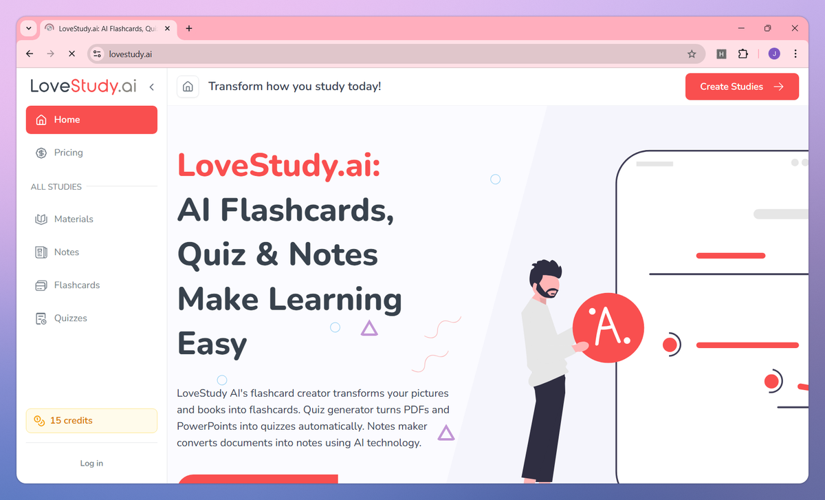 LoveStudy.ai screenshot #1