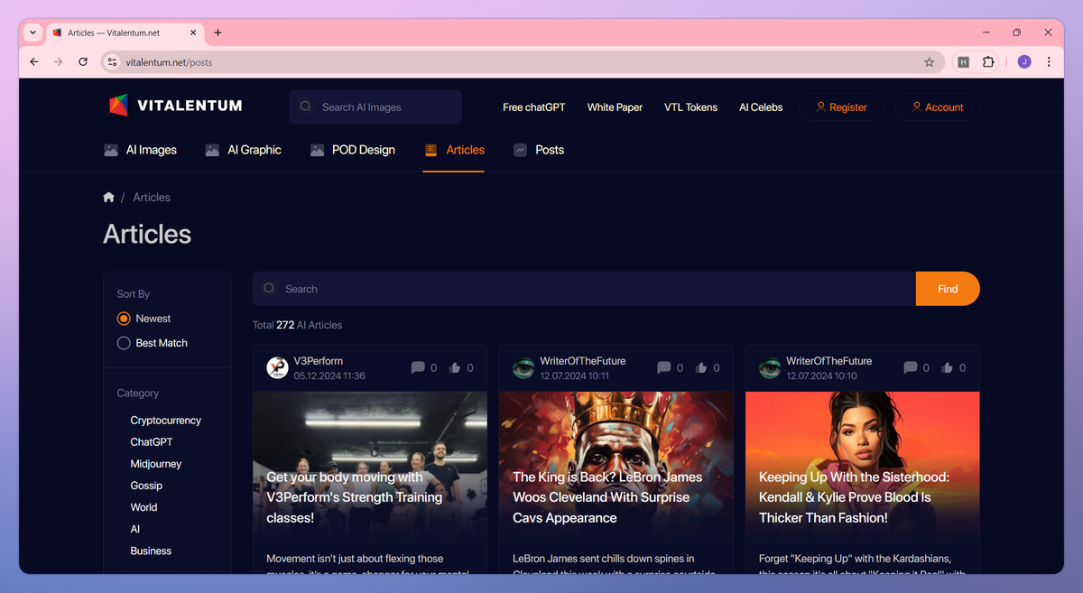 VITALENTUM screenshot #3
