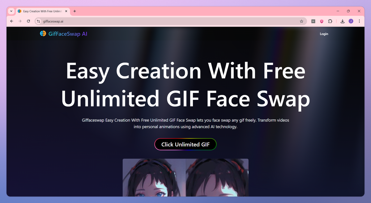 Giffaceswap screenshot #1