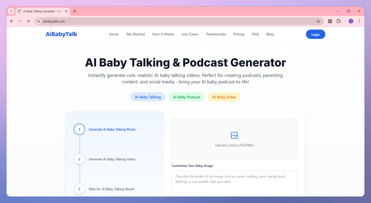 AI Baby Talk screenshot #1