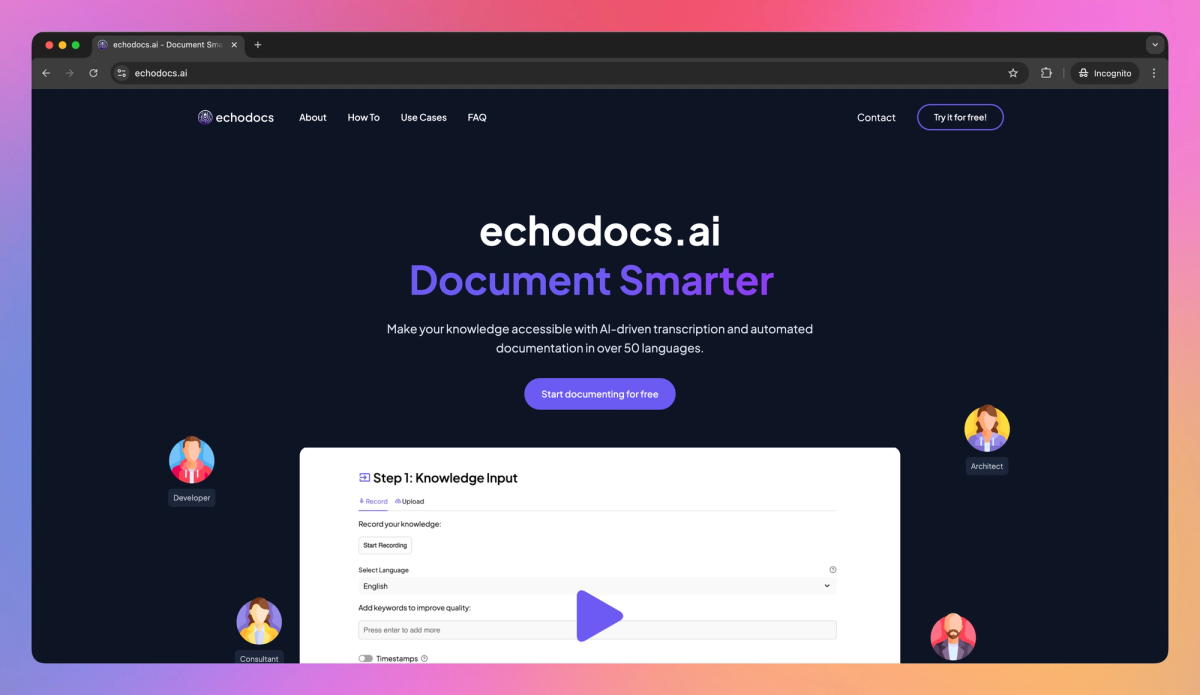 echodocs screenshot #1