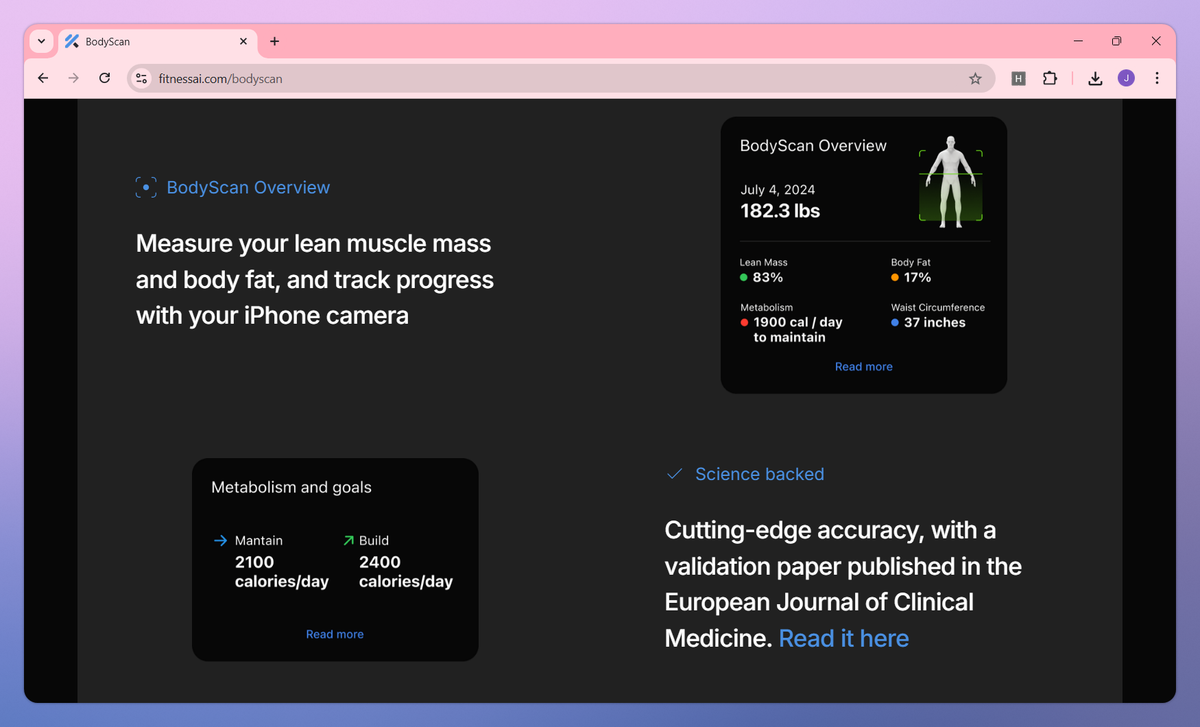 FitnessAI screenshot #2