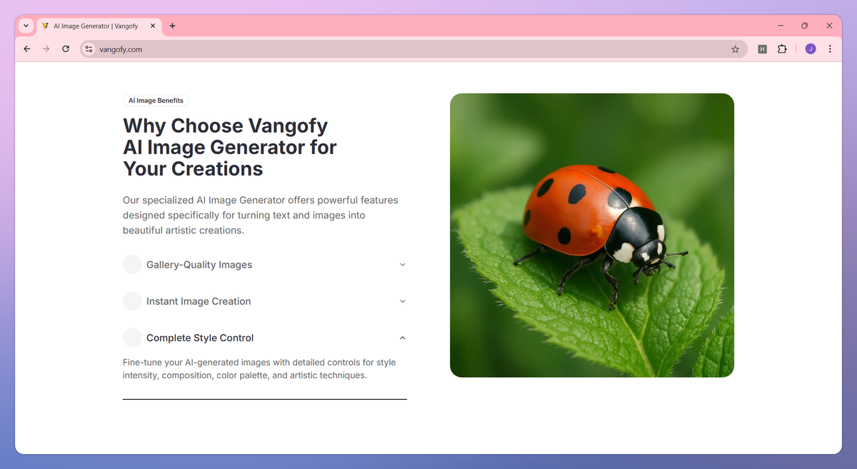 Vangofy screenshot #2