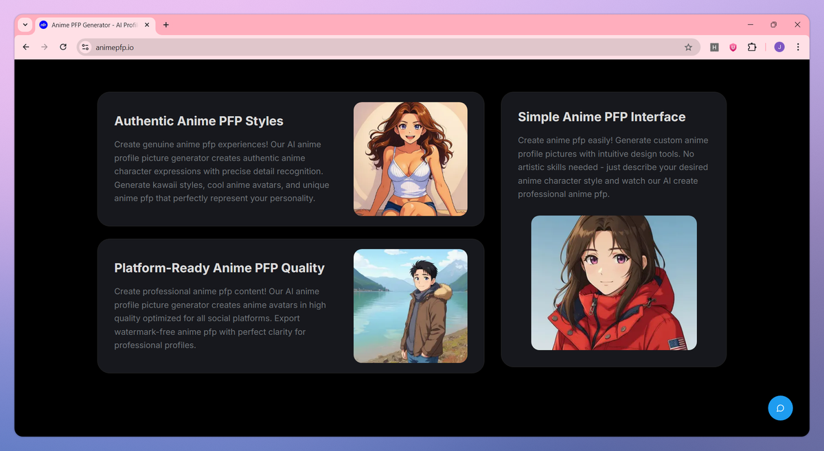 Anime PFP screenshot #3