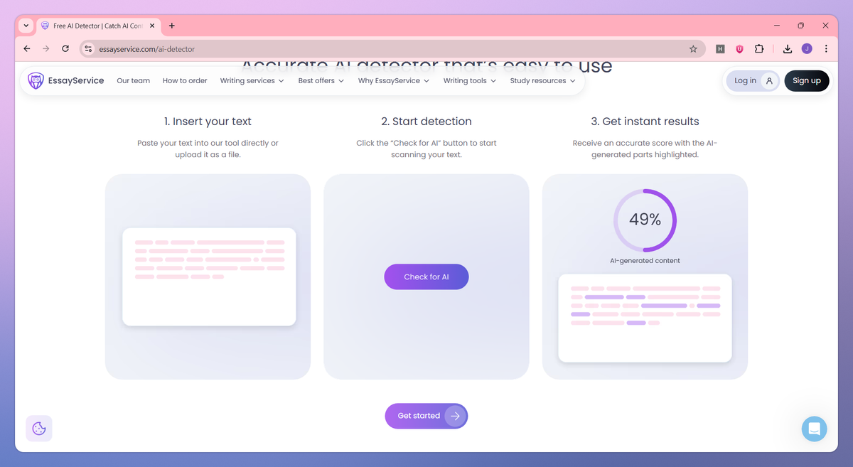 AI Detector screenshot #2