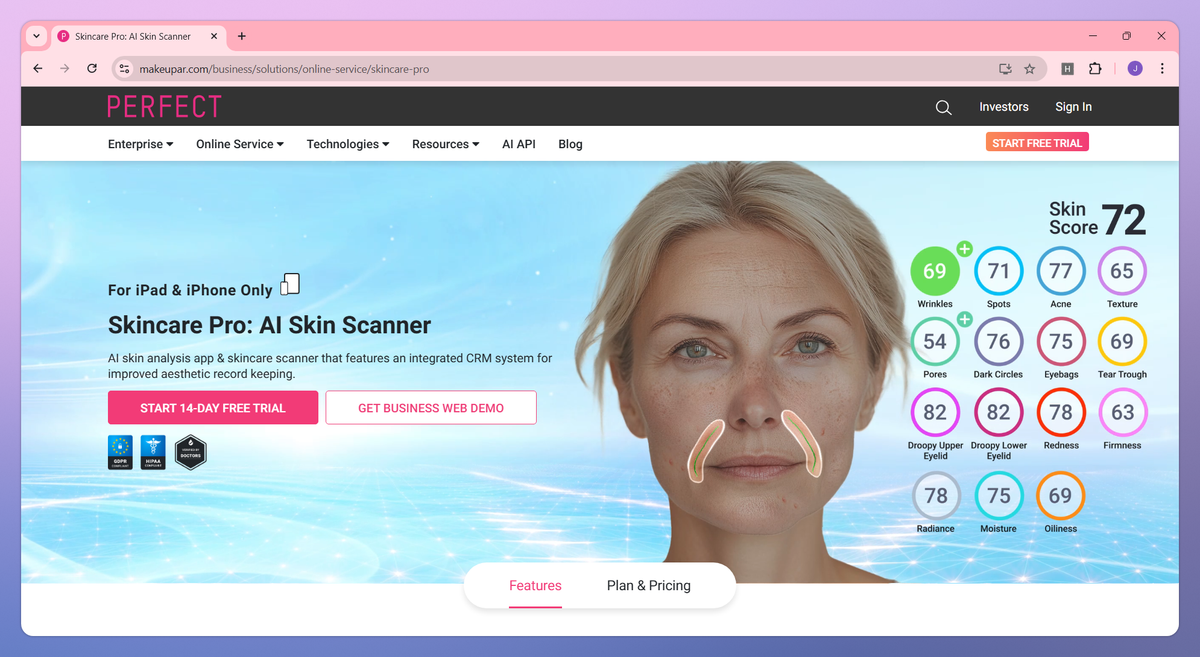 Skincare Pro screenshot #1