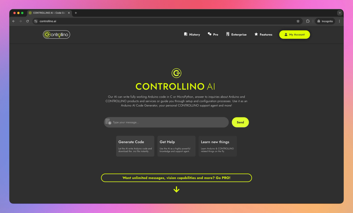 Controllino screenshot