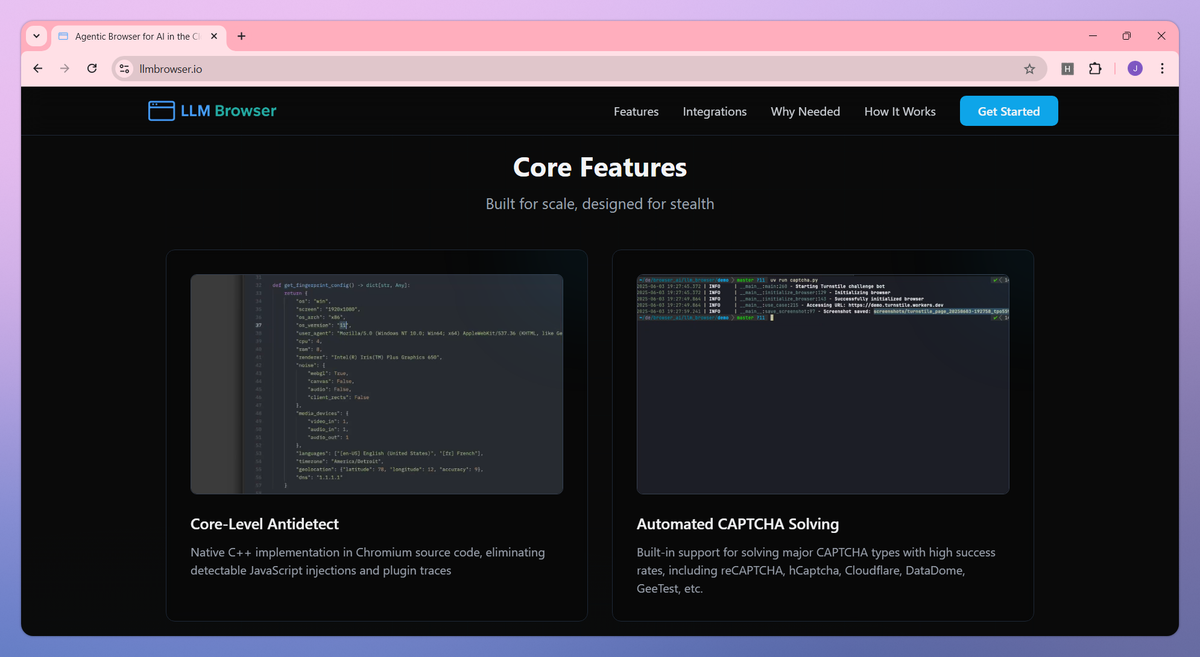 LLM Browser screenshot #3