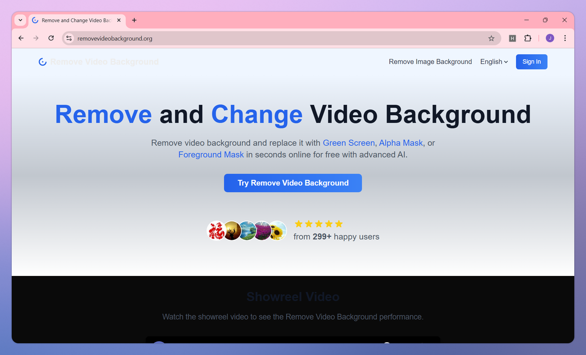 Remove Video Background screenshot #1