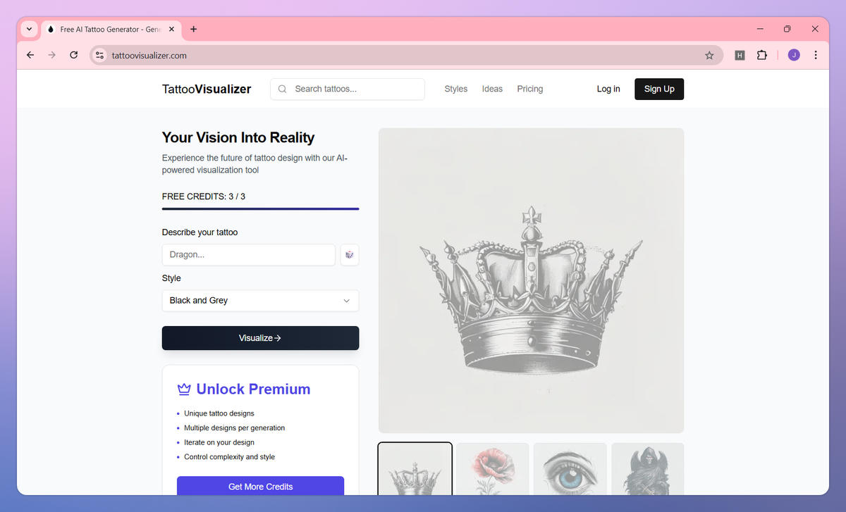 TattooVisualizer screenshot #1