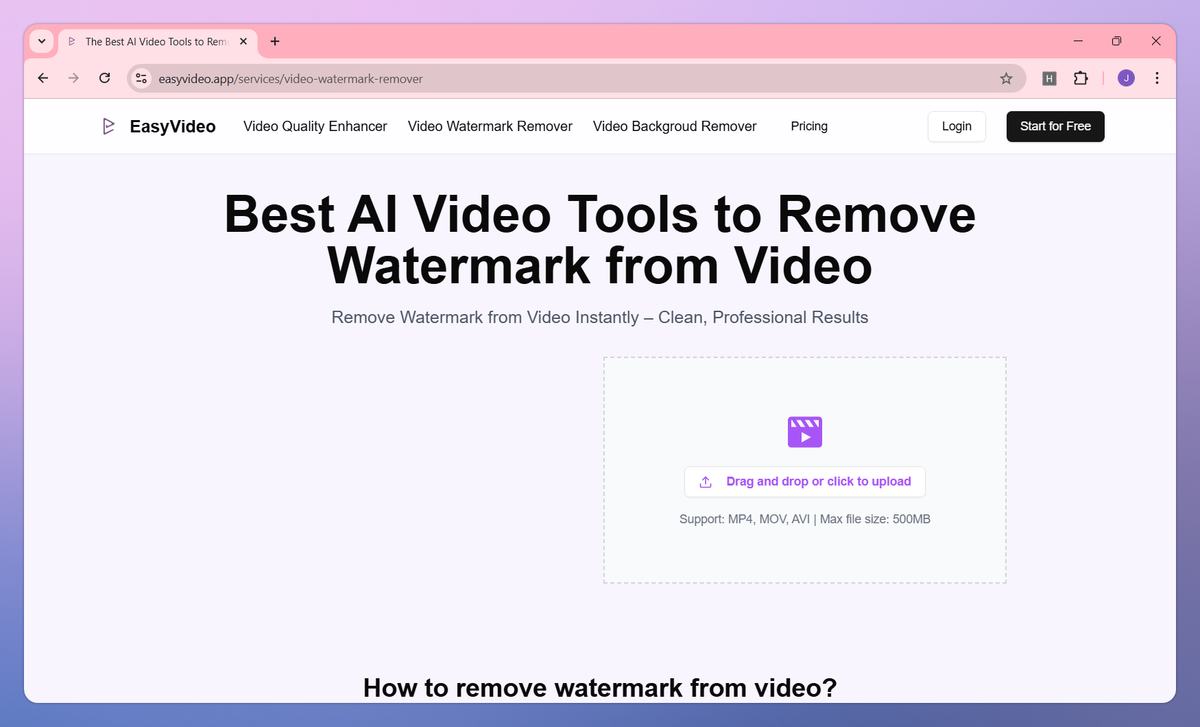 EasyVideo screenshot #3