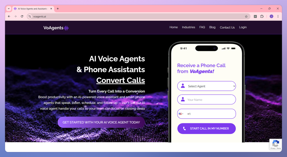 VoAgents screenshot #1