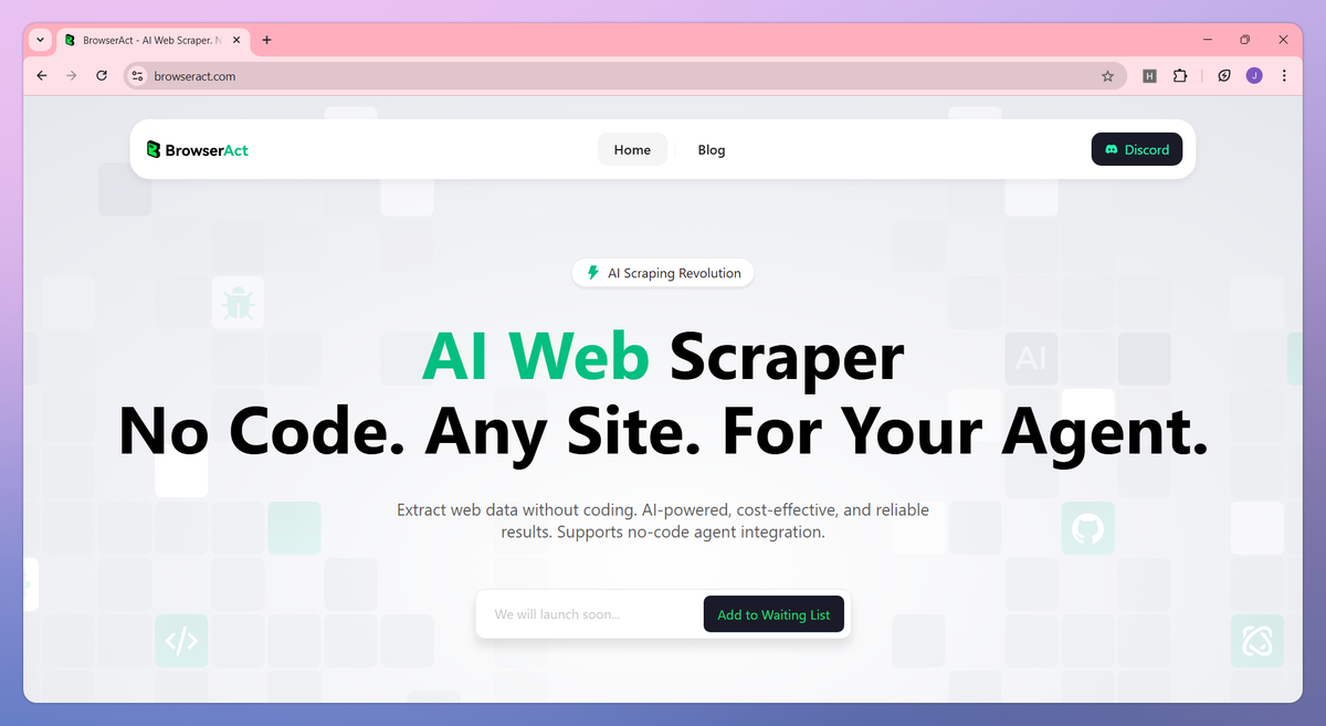 BrowserAct screenshot #1