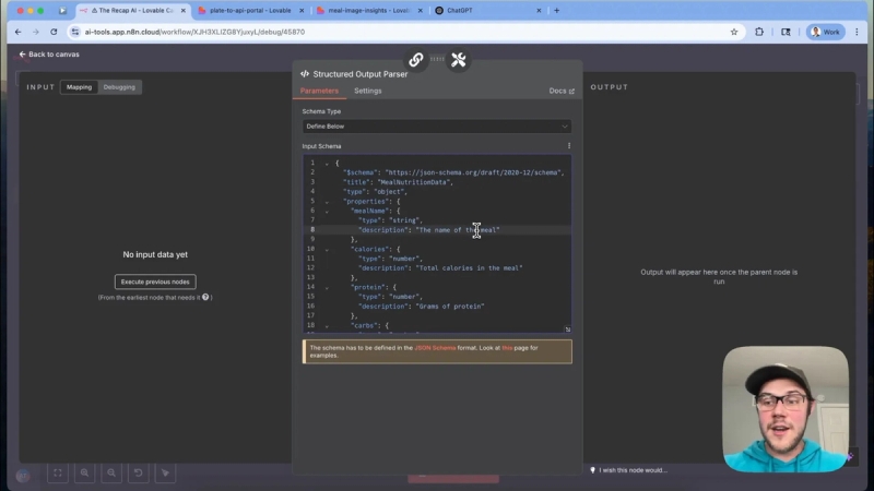 n8n API response format