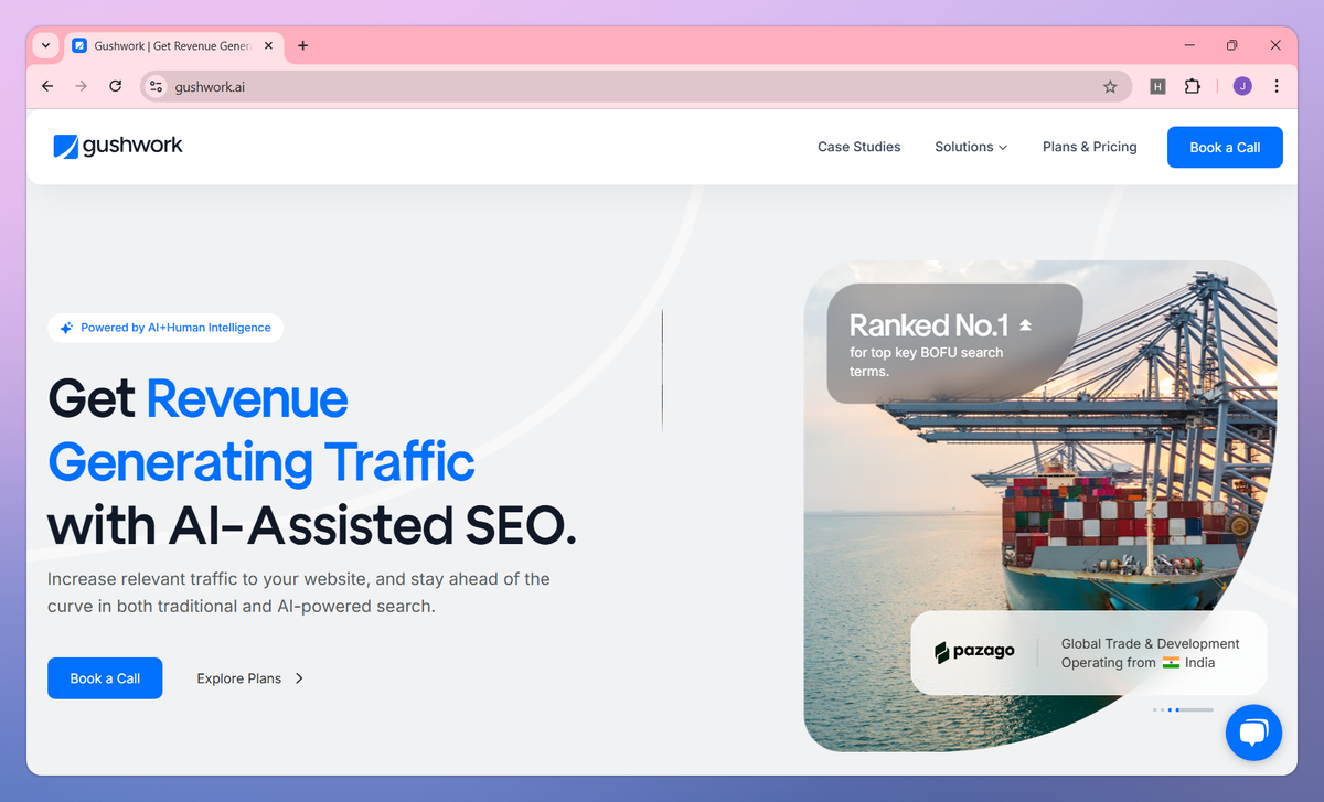 Gushwork screenshot #1