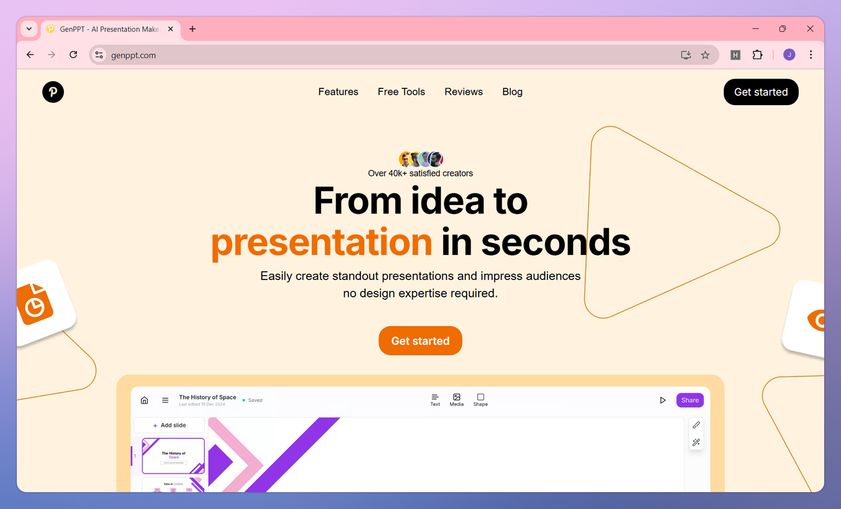 GenPPT screenshot #1