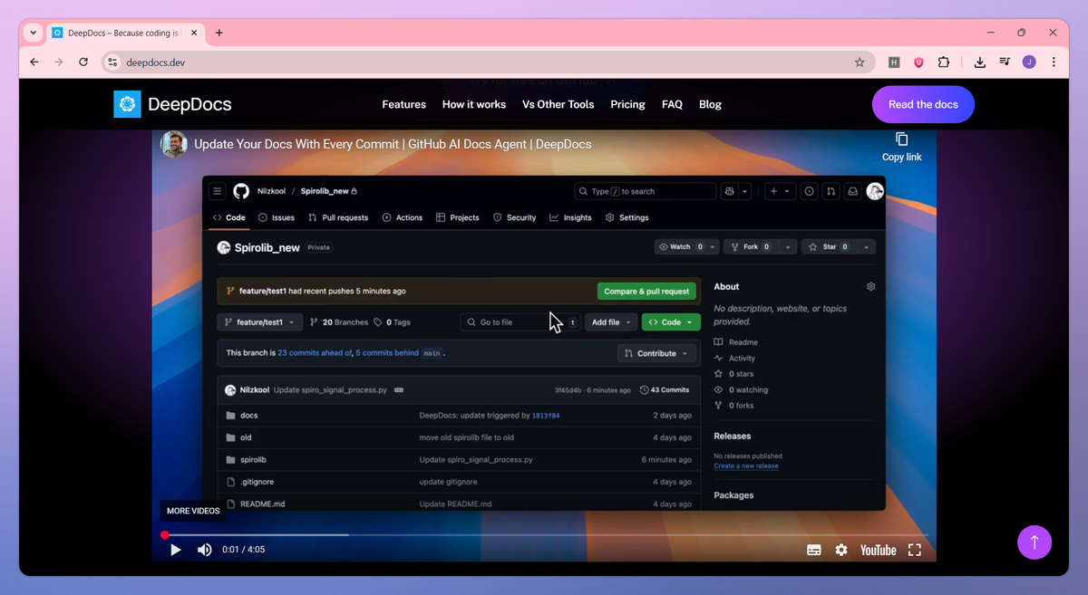 DeepDocs screenshot #2